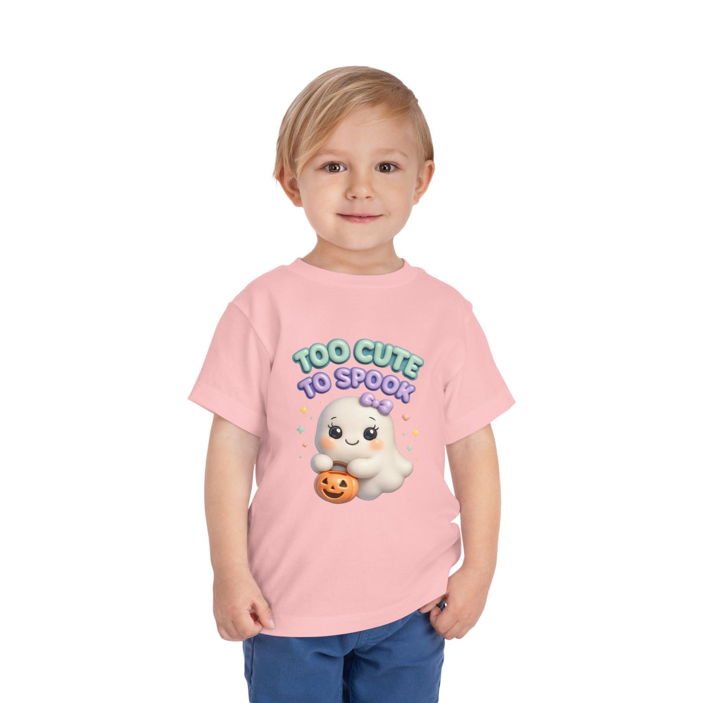 Too Cute to Spook Toddler Short Sleeve Tee