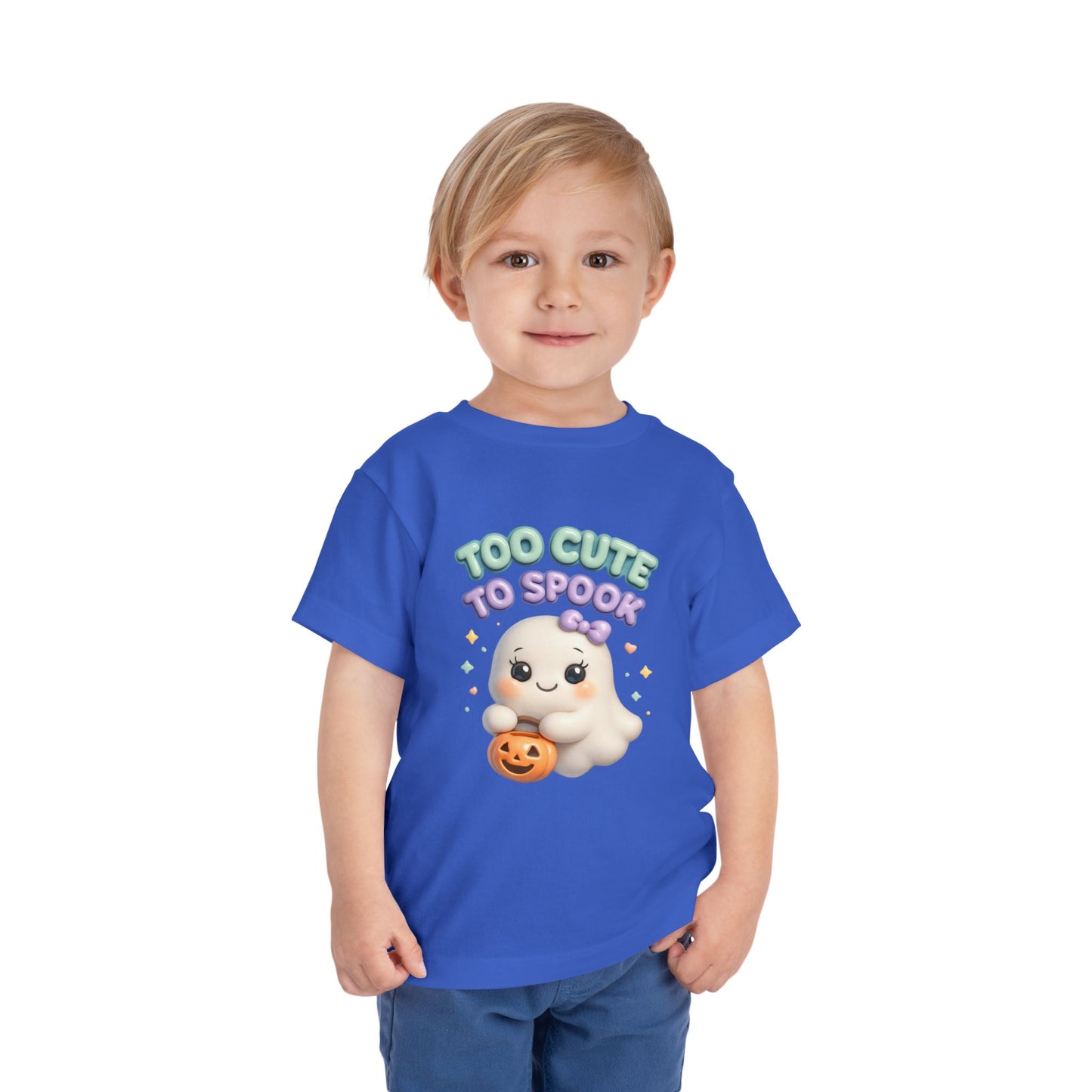 Too Cute to Spook Toddler Short Sleeve Tee