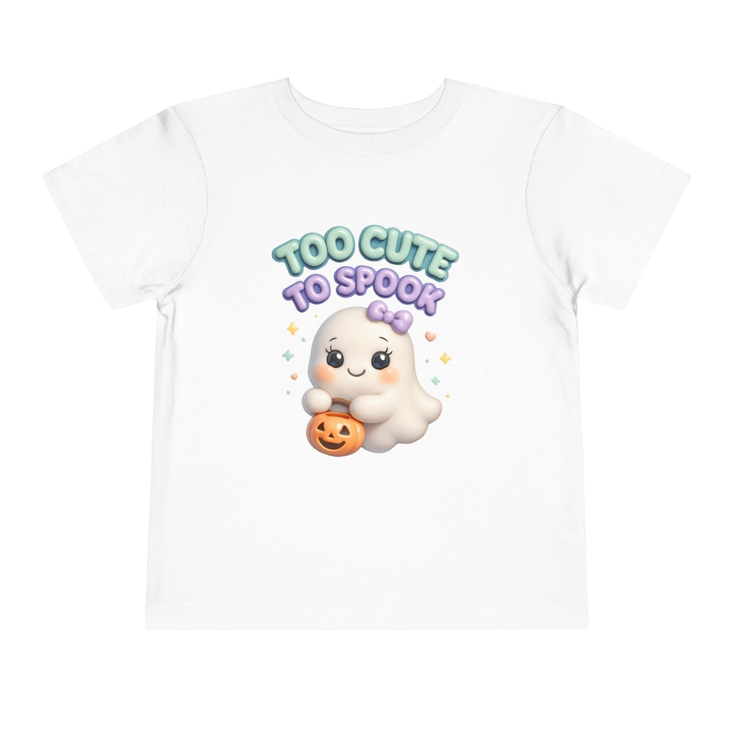 Too Cute to Spook Toddler Short Sleeve Tee