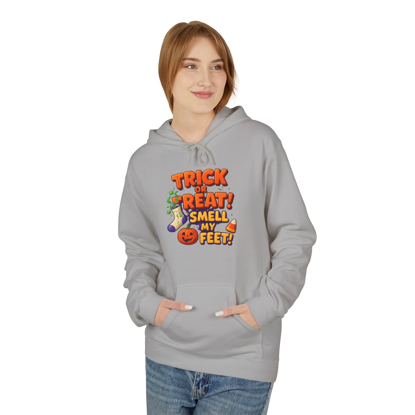 Trick or Treat, Smell my Feet Men's Hoodie