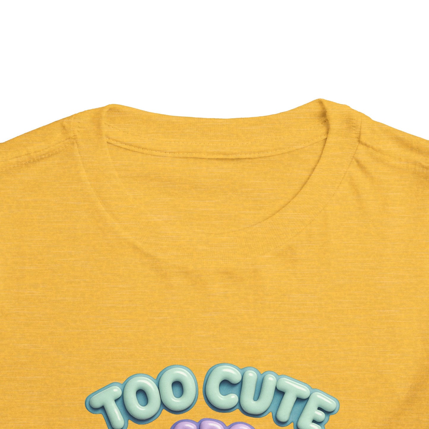 Too Cute to Spook Toddler Short Sleeve Tee