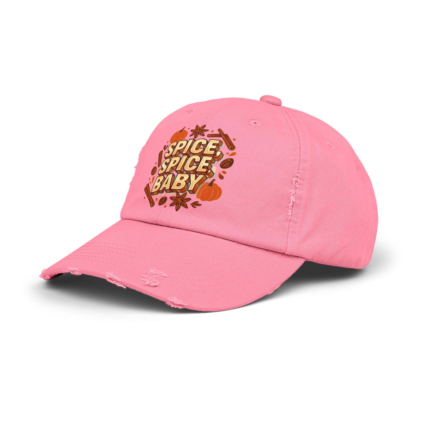 Spice Spice Baby Unisex Distressed Cap