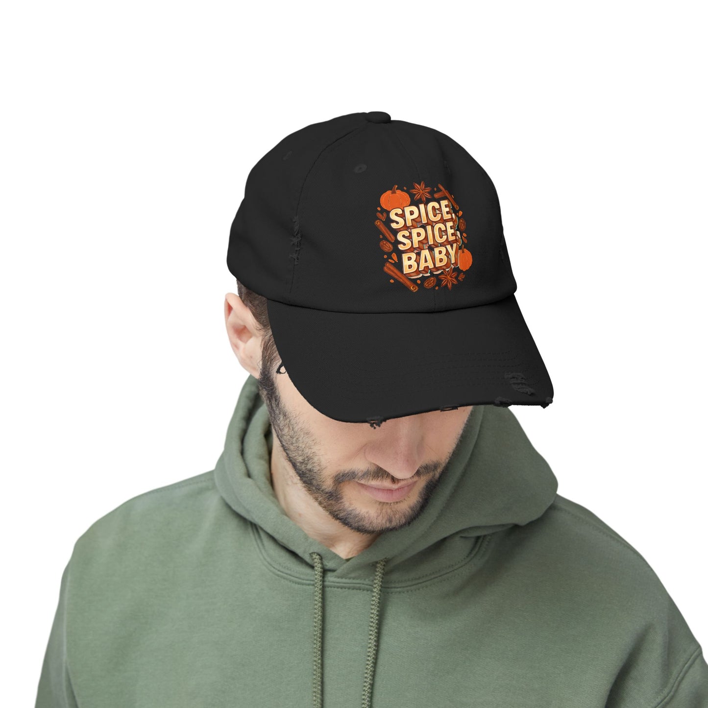 Spice Spice Baby Unisex Distressed Cap