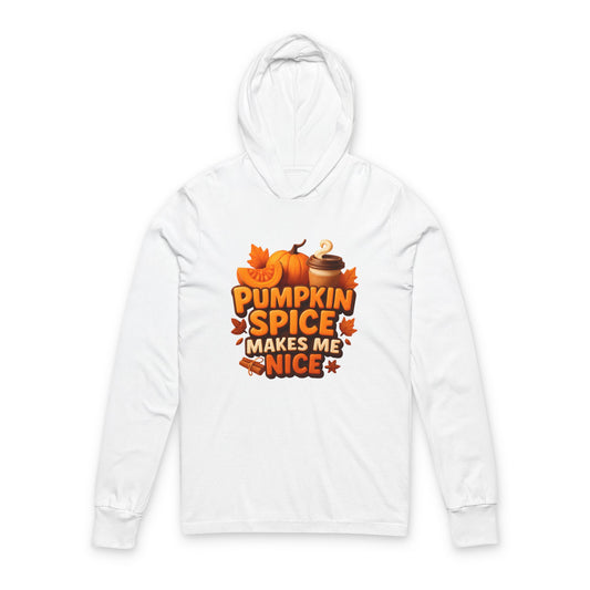 Pumpkin Spice Makes Me Nice Hoodie