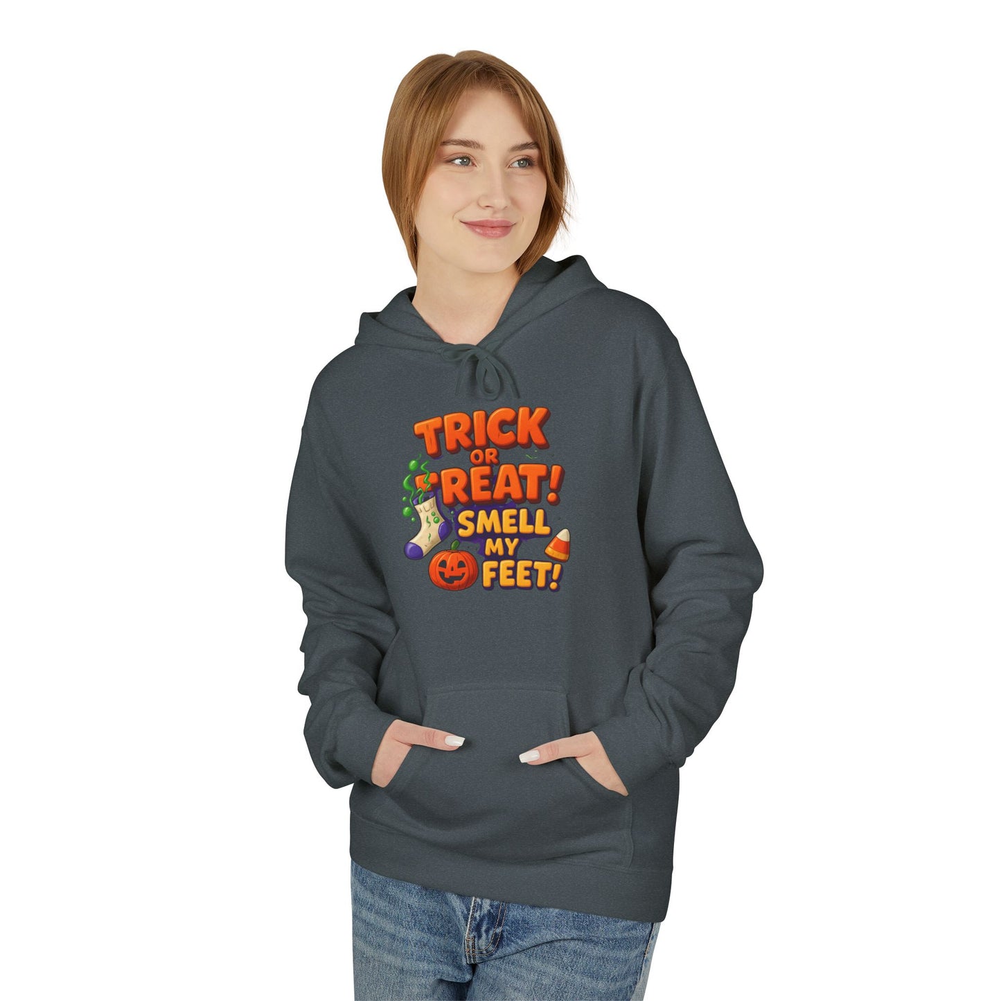 Trick or Treat, Smell my Feet Men's Hoodie
