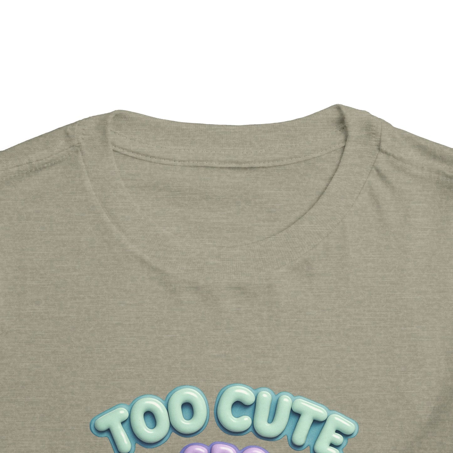 Too Cute to Spook Toddler Short Sleeve Tee