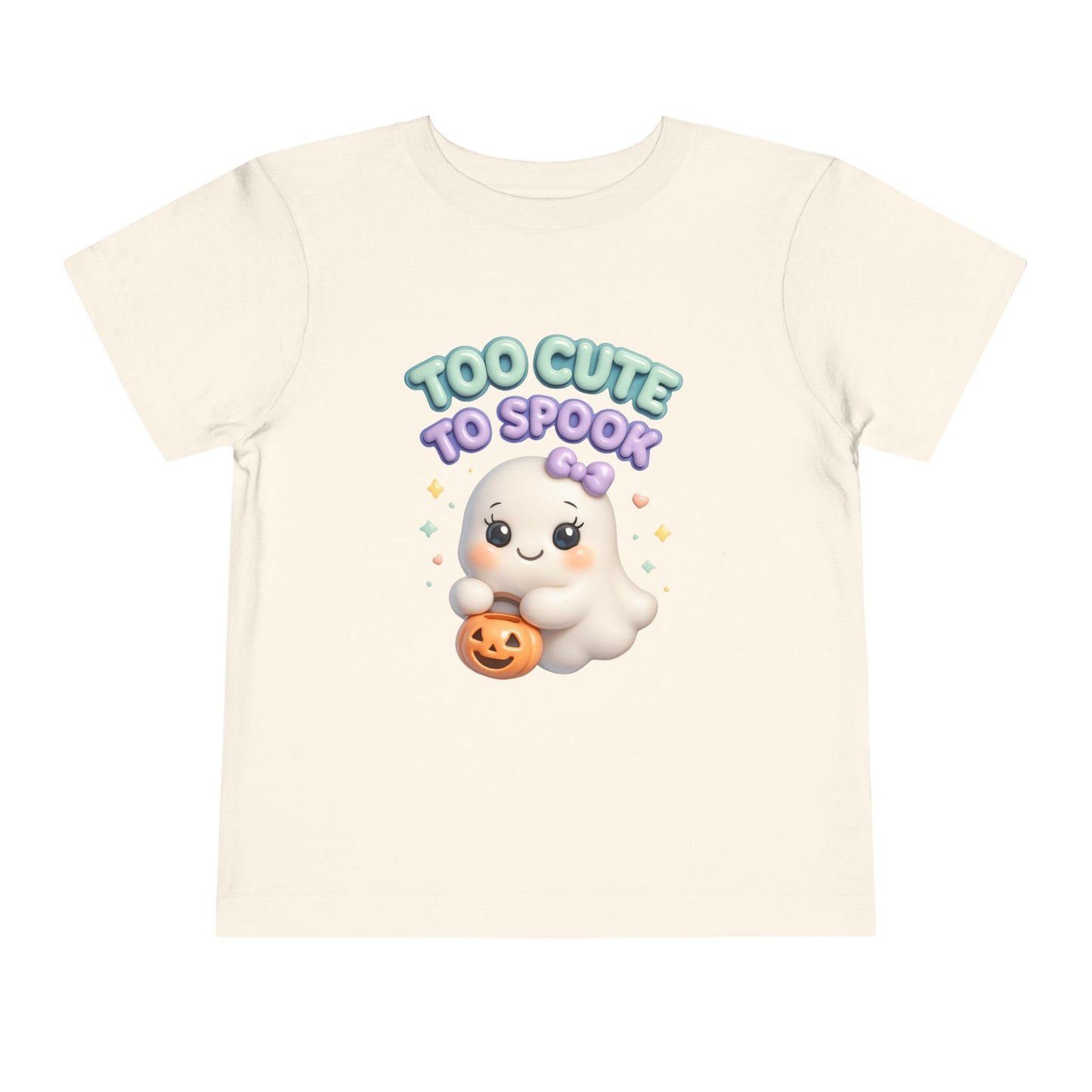 Too Cute to Spook Toddler Short Sleeve Tee