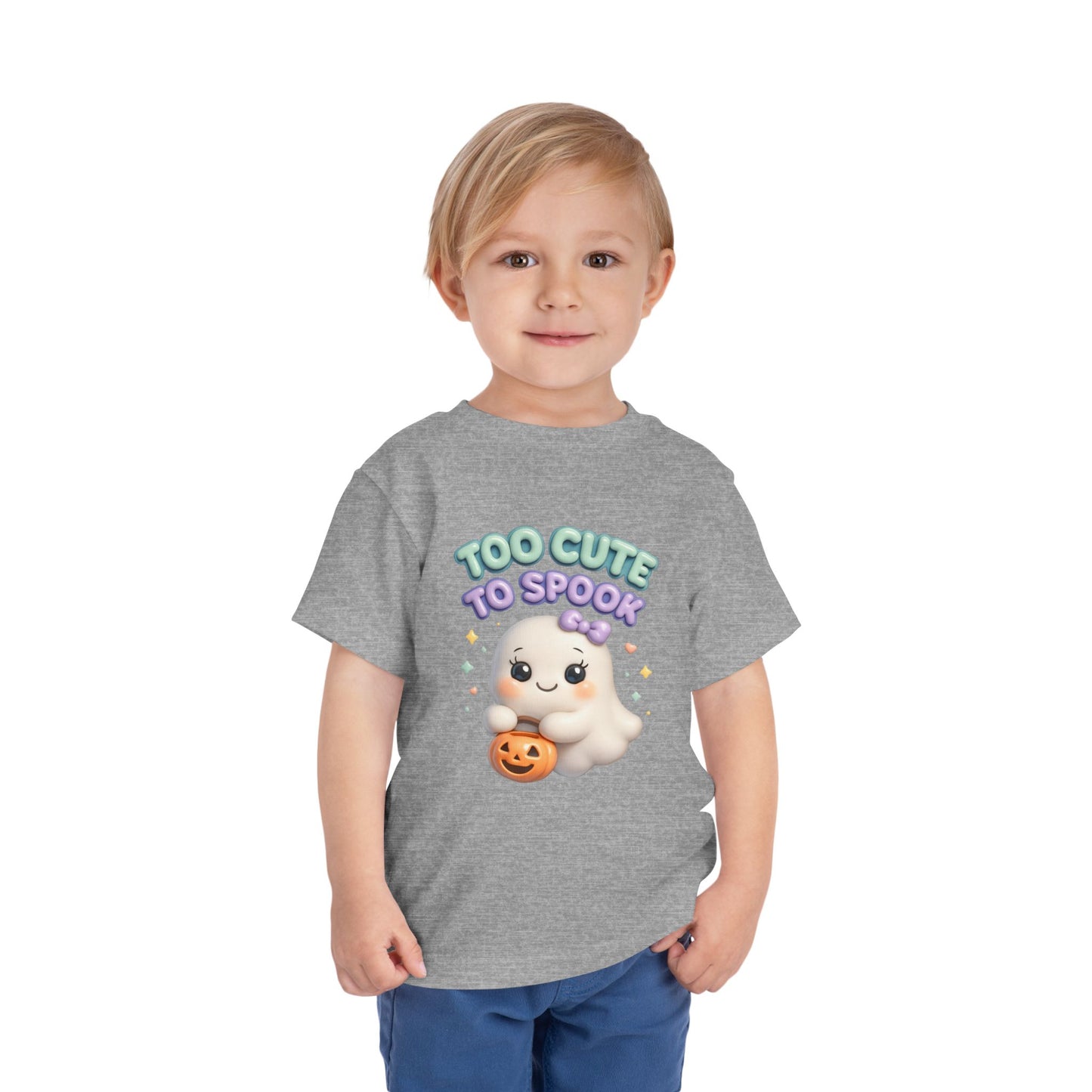 Too Cute to Spook Toddler Short Sleeve Tee