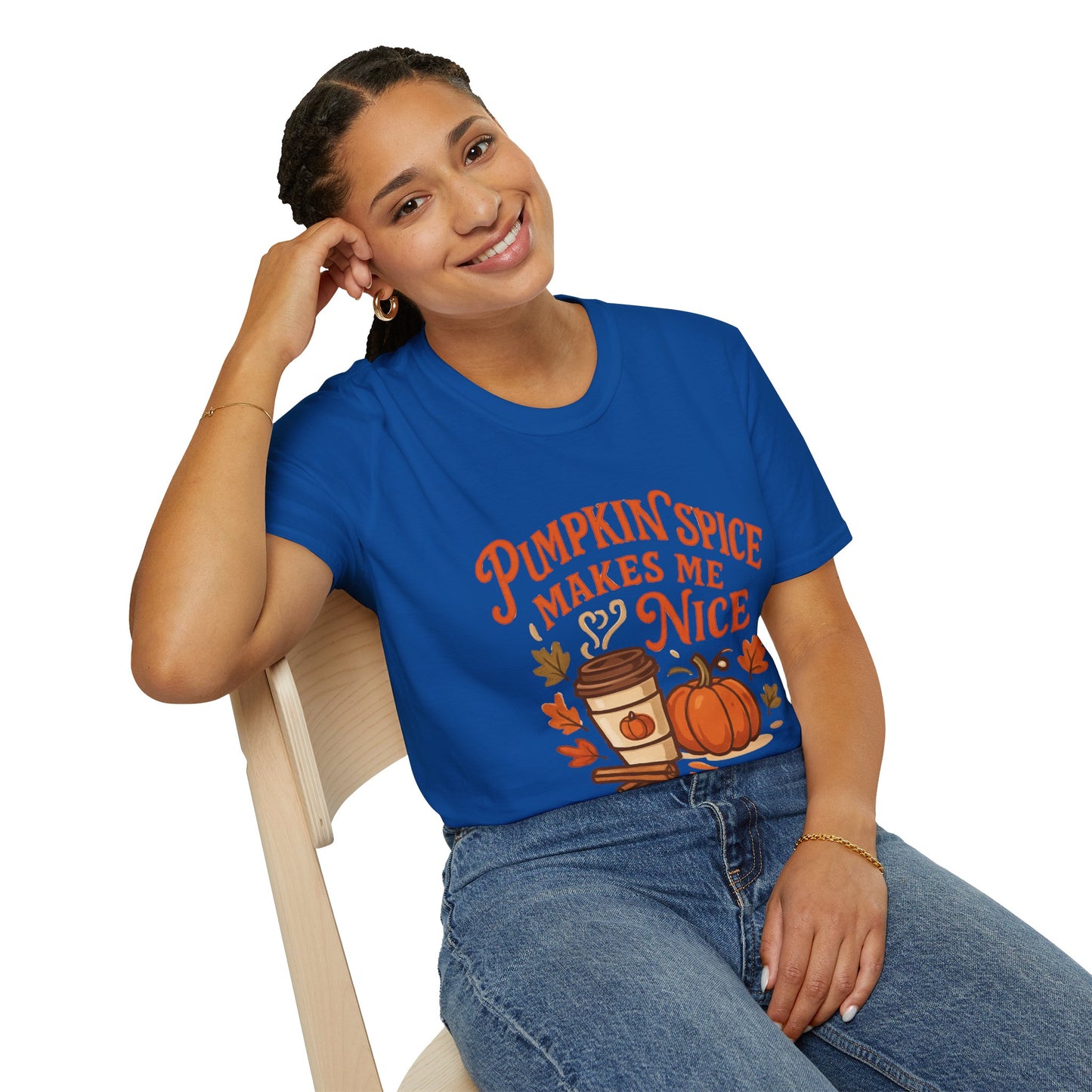 Pumpkin Spice Makes Me Nice T-Shirt