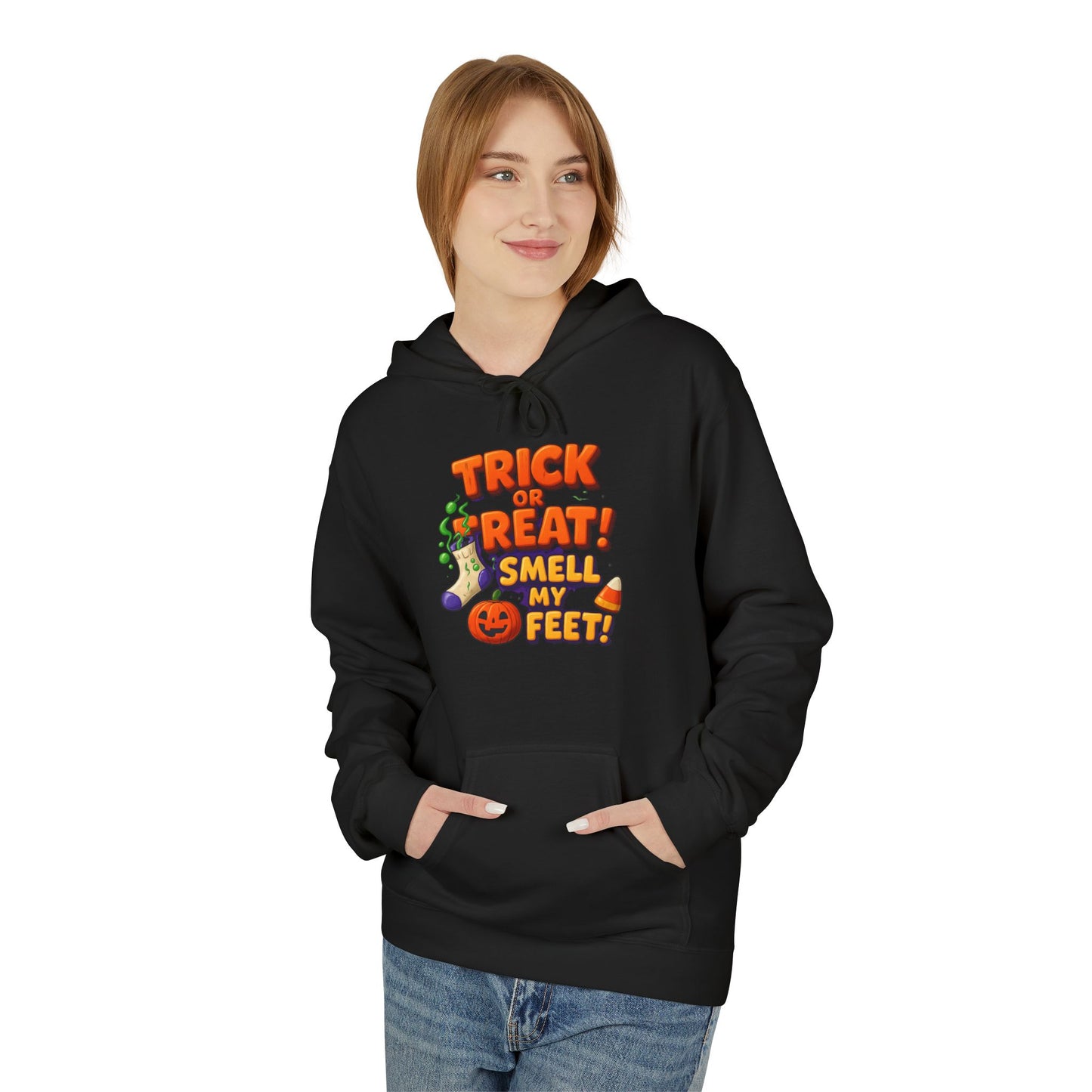 Trick or Treat, Smell my Feet Men's Hoodie