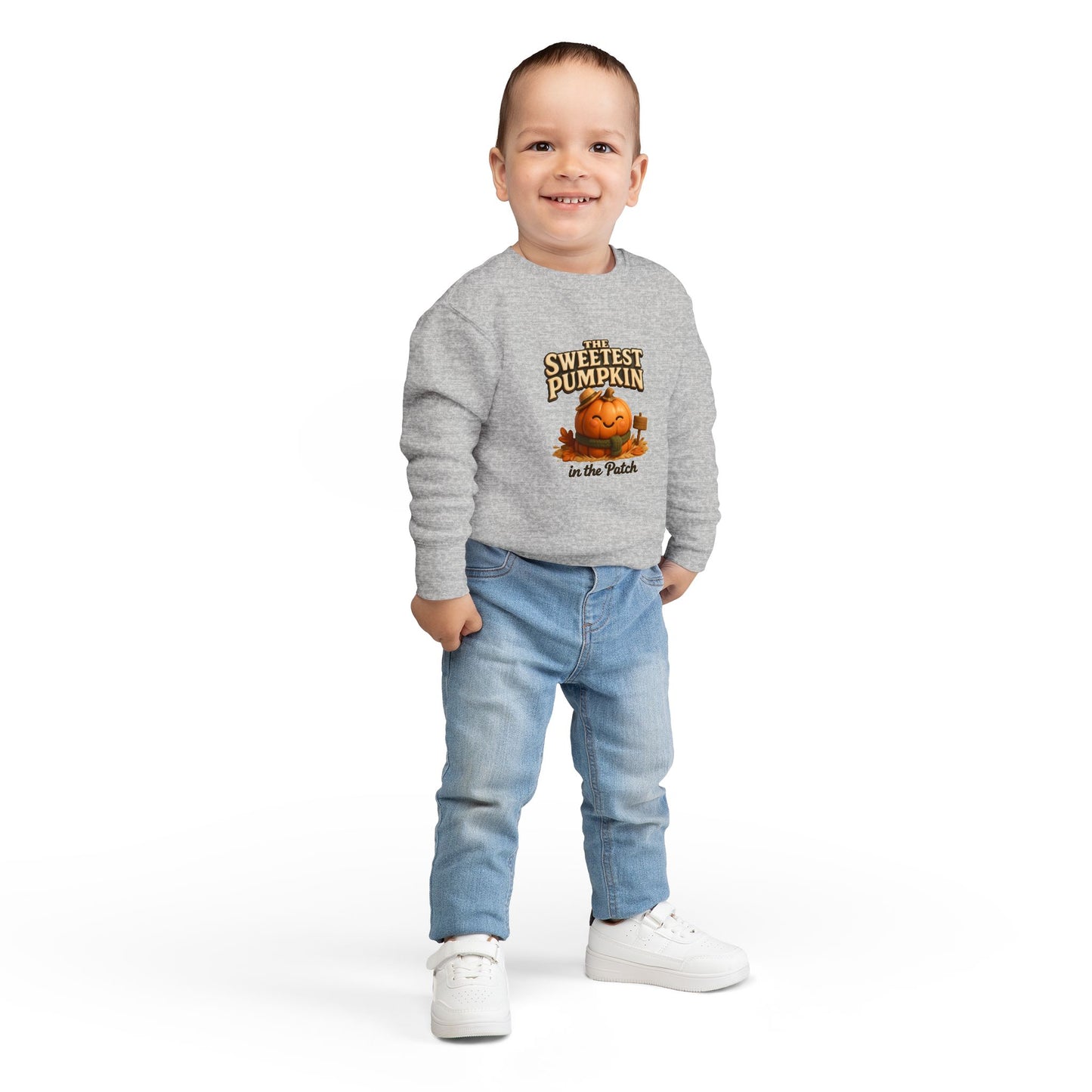 The Sweetest Pumpkin in The Patch Toddler Sweatshirt