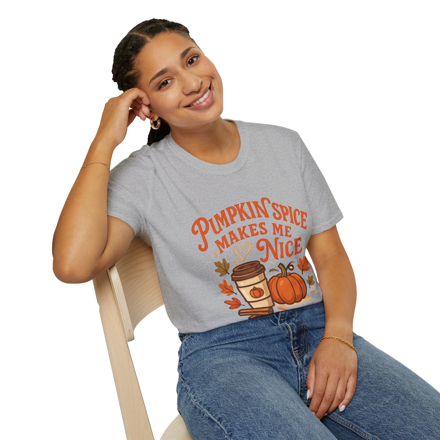 Pumpkin Spice Makes Me Nice T-Shirt