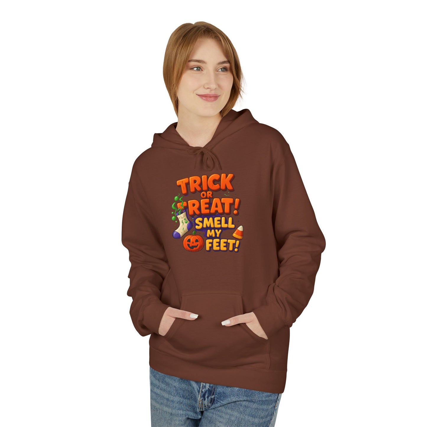 Trick or Treat, Smell my Feet Men's Hoodie