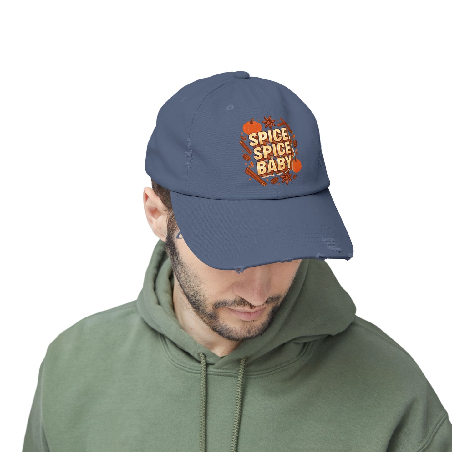 Spice Spice Baby Unisex Distressed Cap