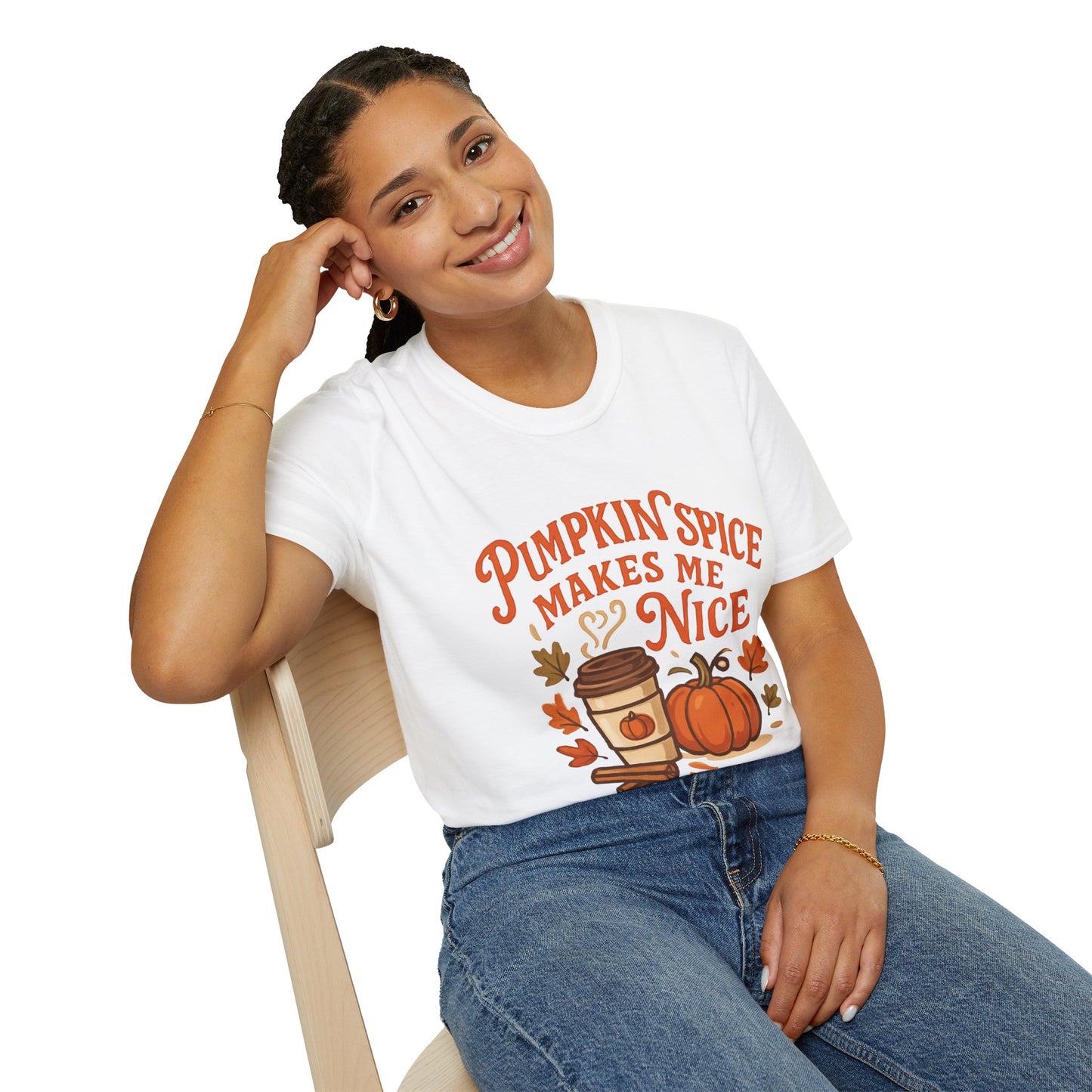 Pumpkin Spice Makes Me Nice T-Shirt