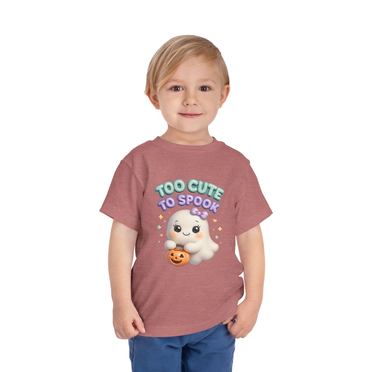 Too Cute to Spook Toddler Short Sleeve Tee