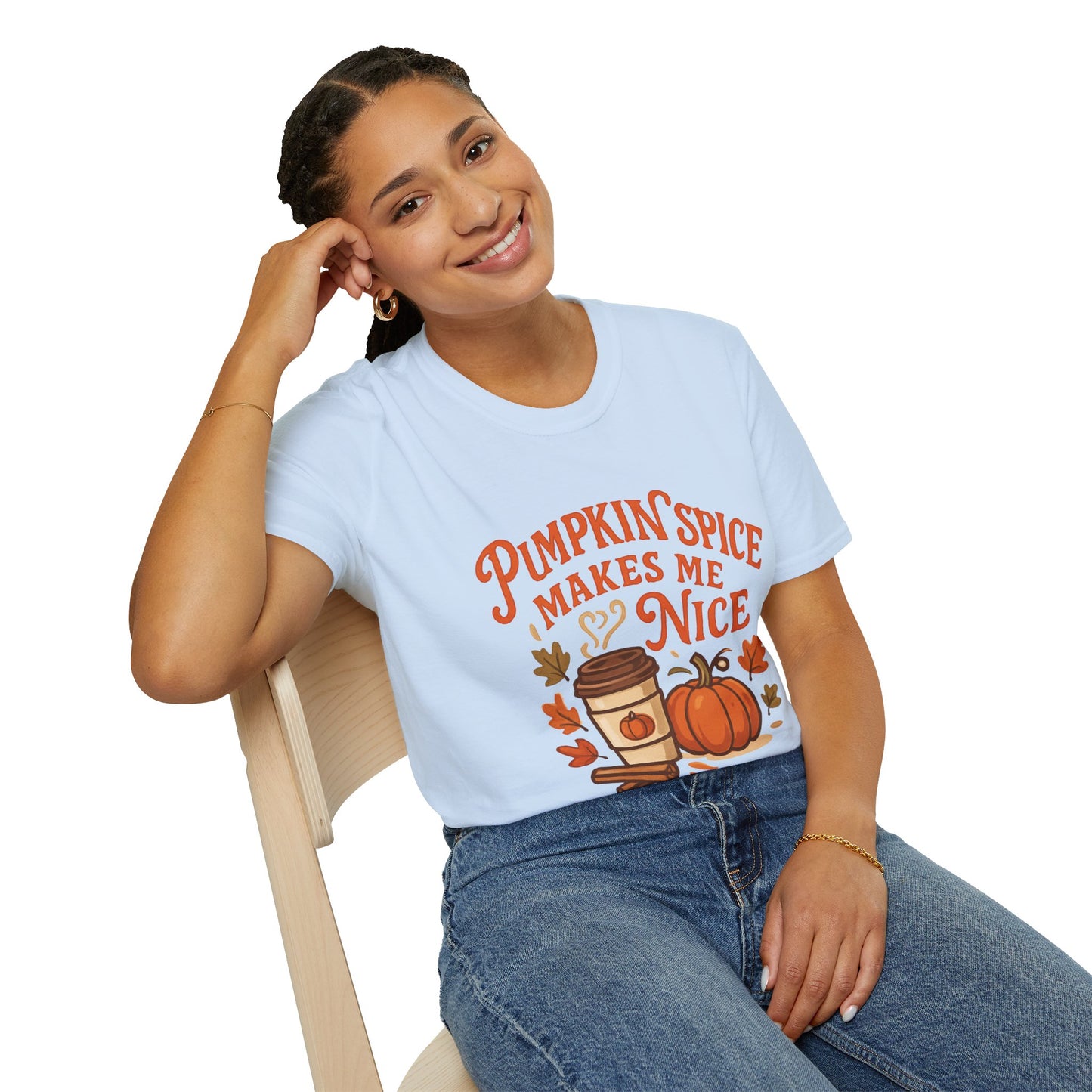 Pumpkin Spice Makes Me Nice T-Shirt