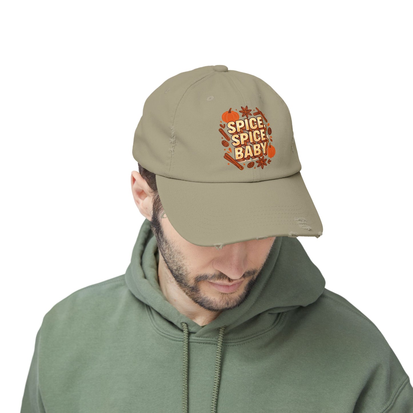 Spice Spice Baby Unisex Distressed Cap