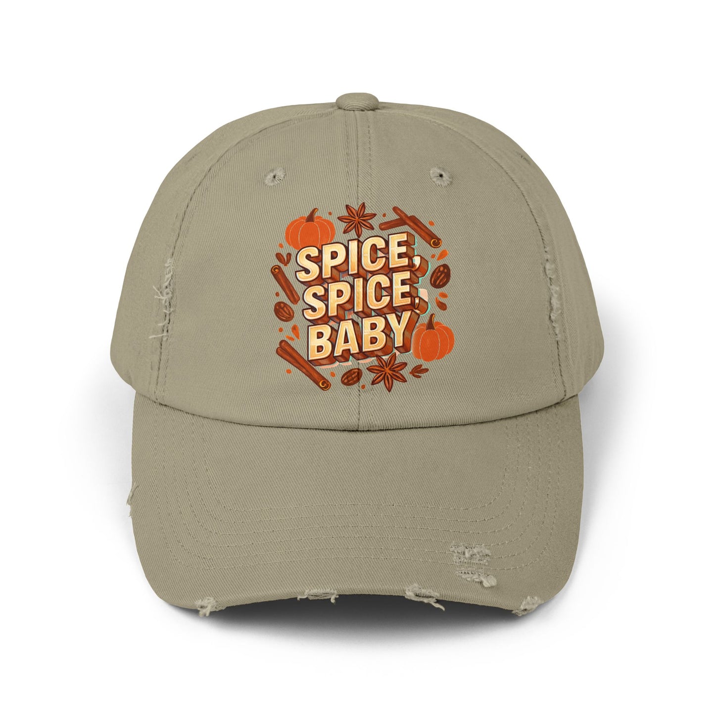 Spice Spice Baby Unisex Distressed Cap