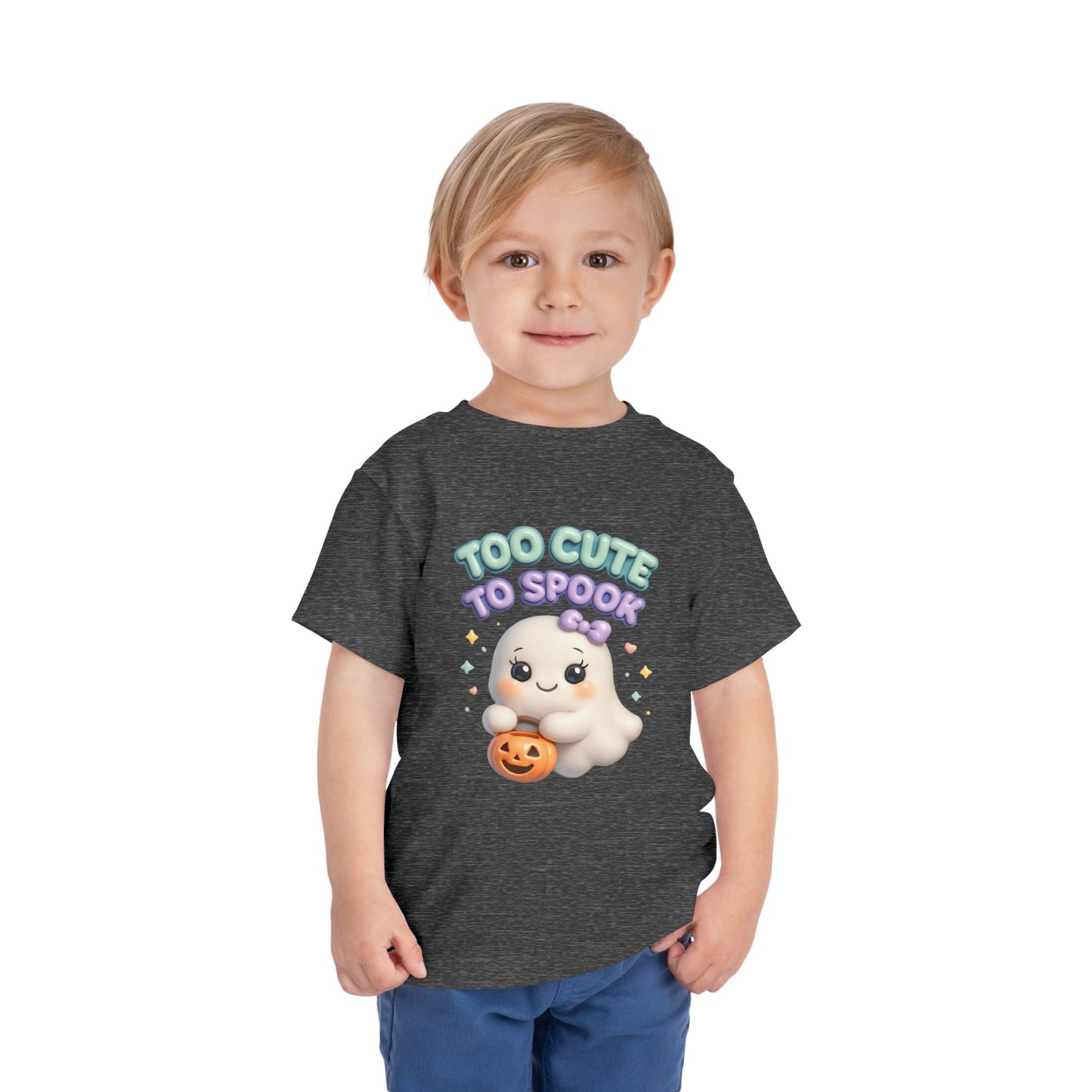 Too Cute to Spook Toddler Short Sleeve Tee