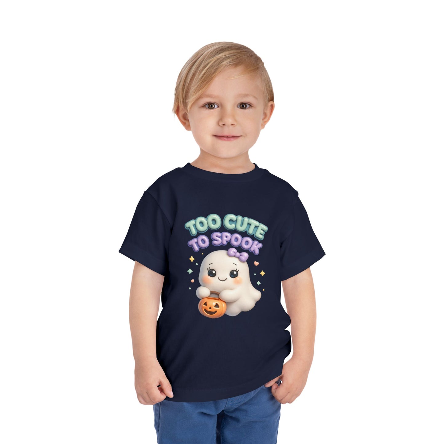 Too Cute to Spook Toddler Short Sleeve Tee