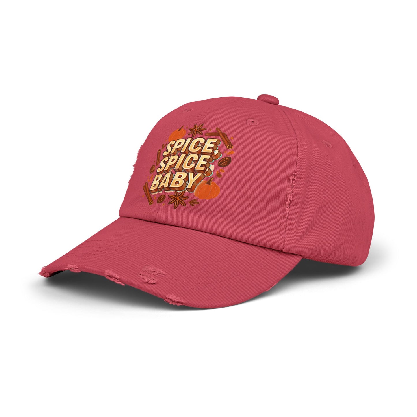 Spice Spice Baby Unisex Distressed Cap